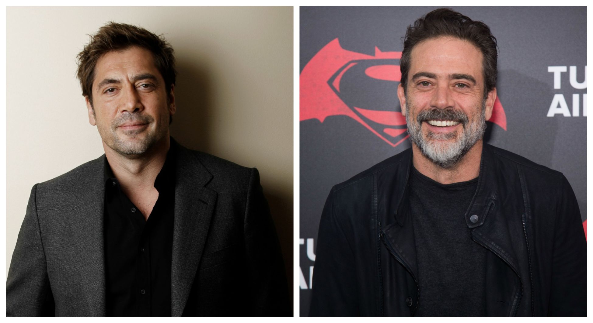 Javier Bardem and Jeffrey Dean Morgan